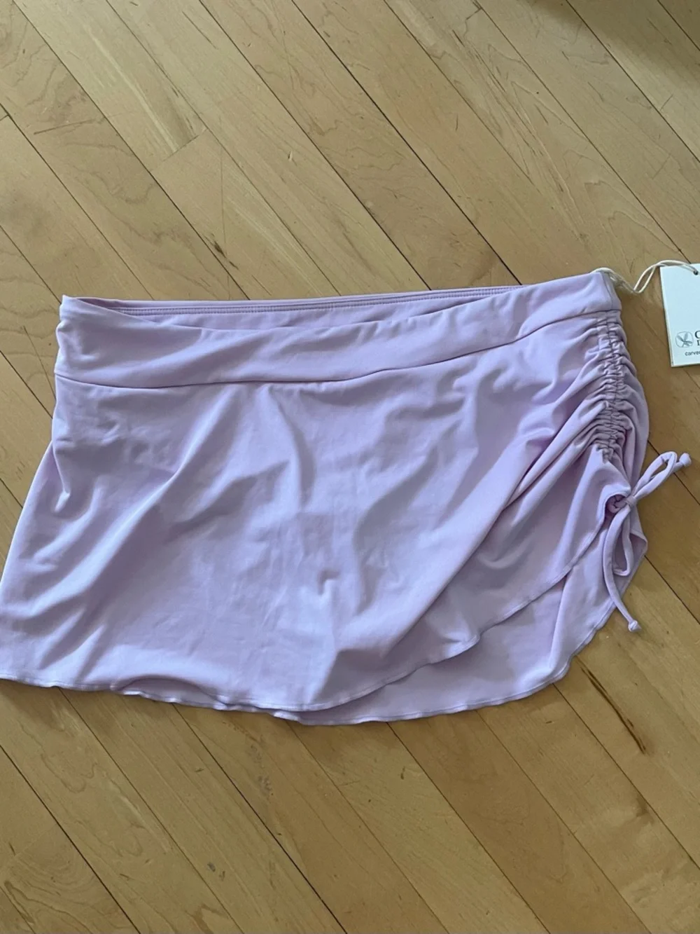 Carve Designs Lilac Hoku Swim Skirt with Side Tie Detail - Picture 1 of 8